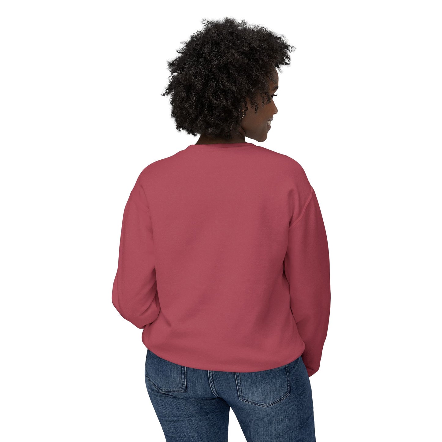 Breathe Floral Crewneck Sweatshirt - Women's Lightweight Casual Wear