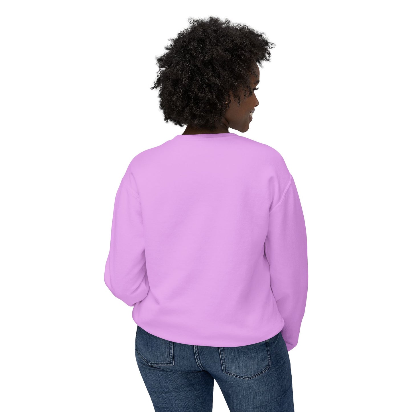 Breathe Floral Crewneck Sweatshirt - Women's Lightweight Casual Wear