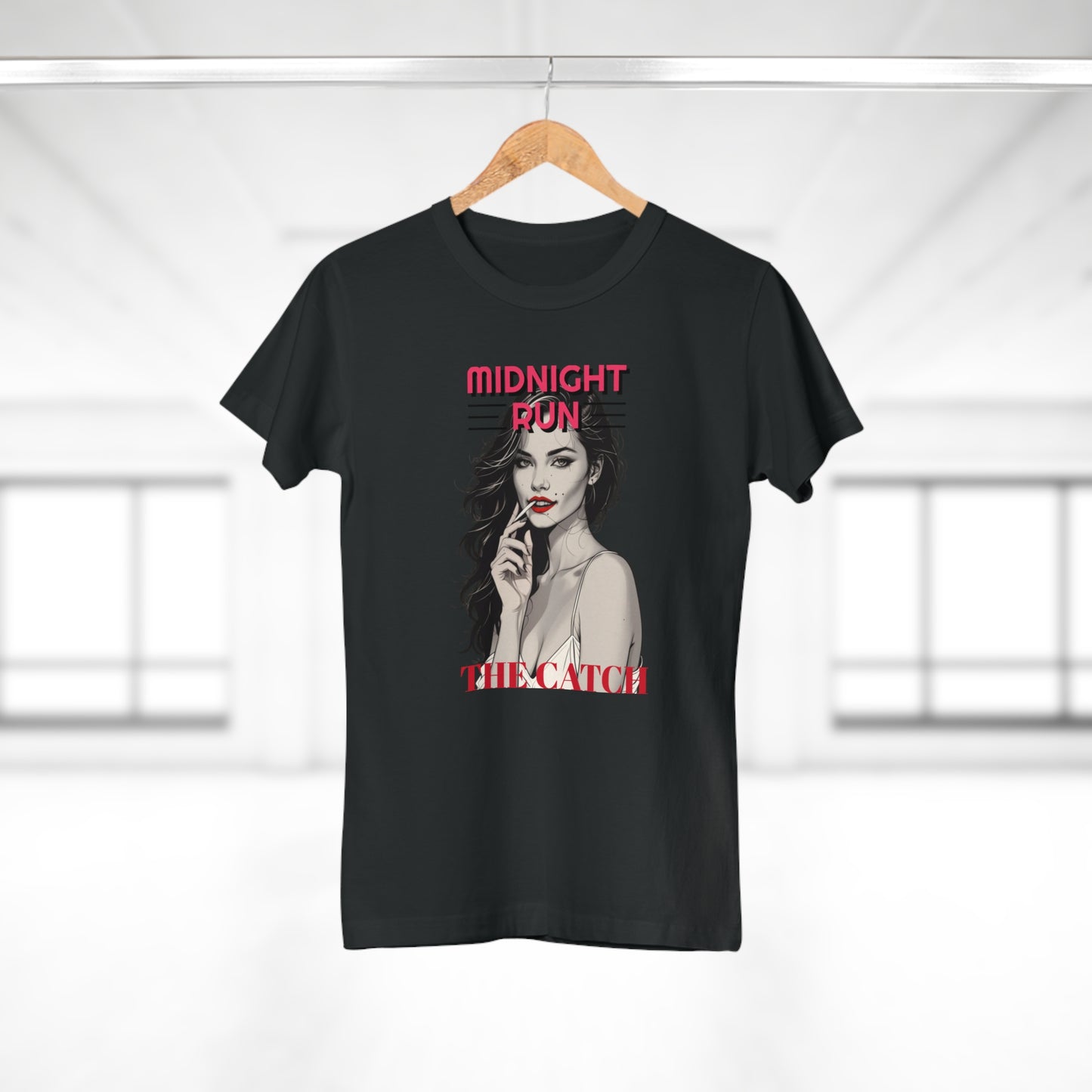 Midnight Run Women's Graphic T-Shirt - The Catch Design