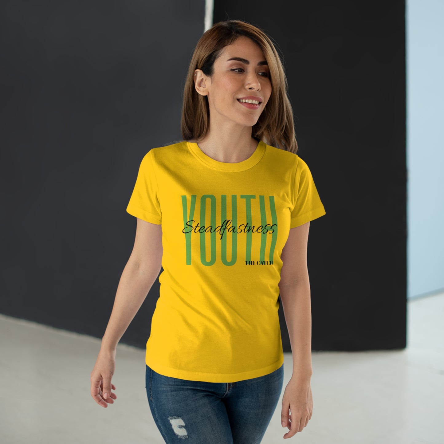 Empowering Youth Women's T-Shirt - Steadfastness Design