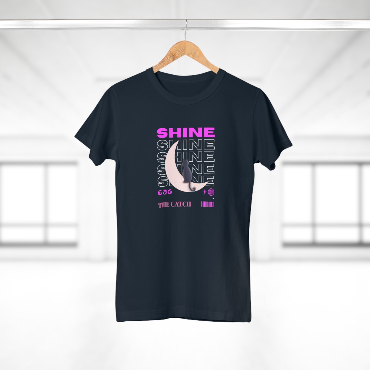 Shine Women's T-Shirt - Trendy Graphic Tee for Everyday Style