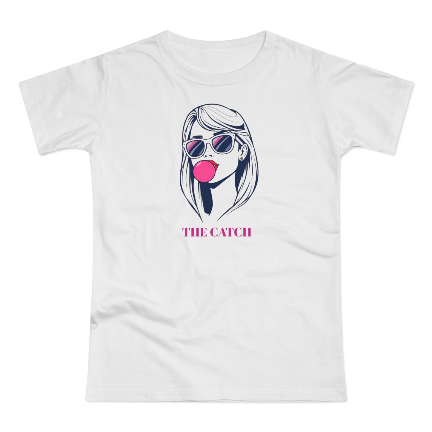 Fashionable Women's T-Shirt - 'The Catch' Graphic Tee for Summer Vibes