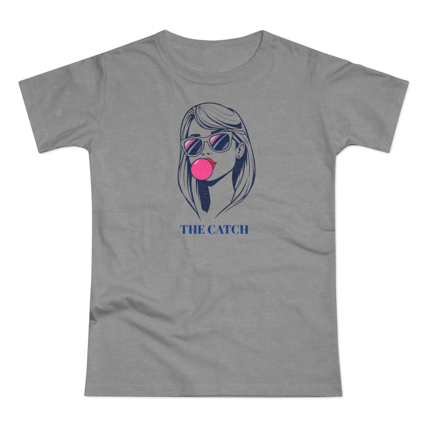 Fashionable Women's T-Shirt - 'The Catch' Graphic Tee for Summer Vibes