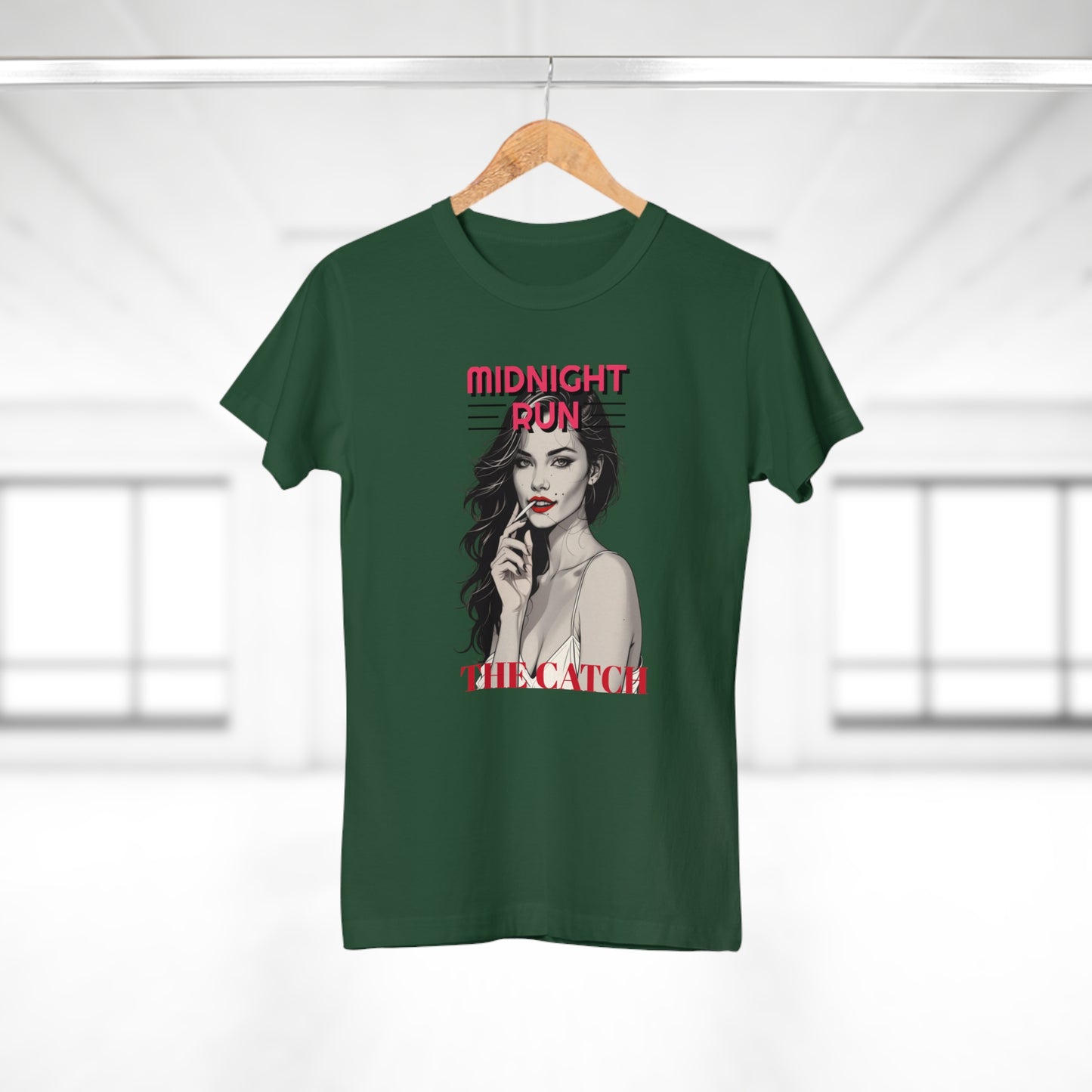 Midnight Run Women's Graphic T-Shirt - The Catch Design