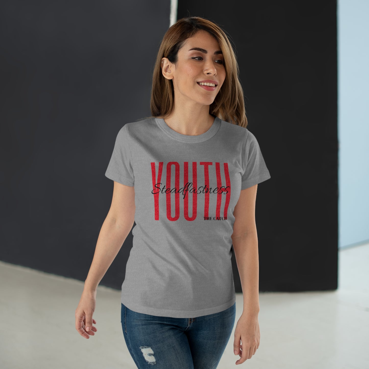 Empowering Youth Women's T-Shirt - Steadfastness Design