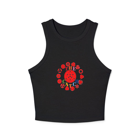 Women's Micro Rib Racer Tank Top