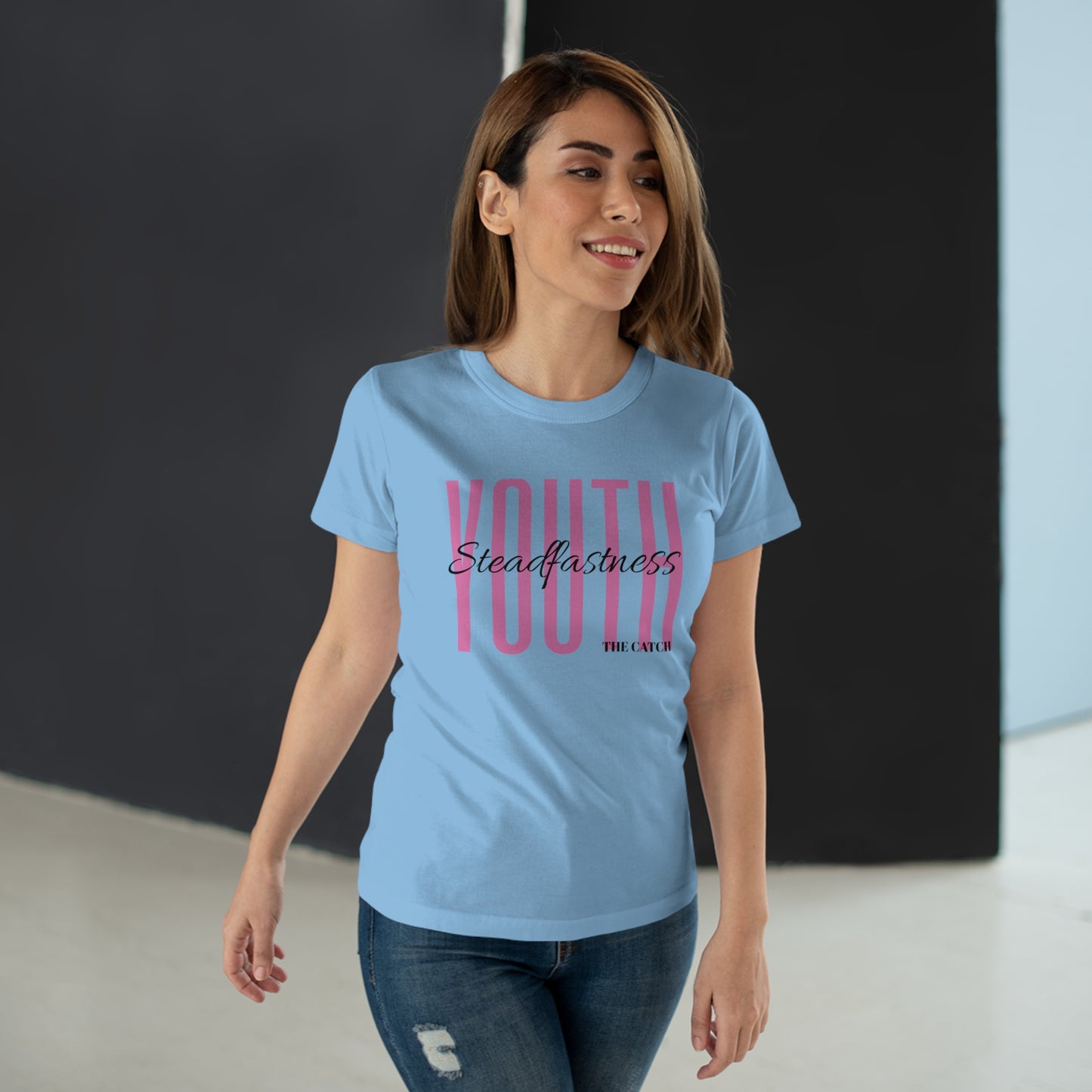 Empowering Youth Women's T-Shirt - Steadfastness Design