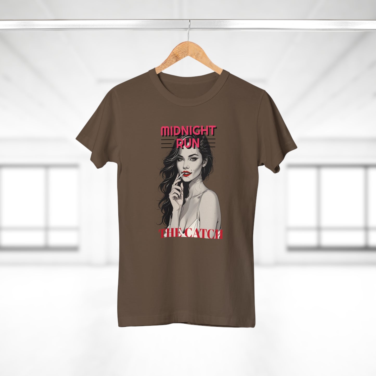 Midnight Run Women's Graphic T-Shirt - The Catch Design