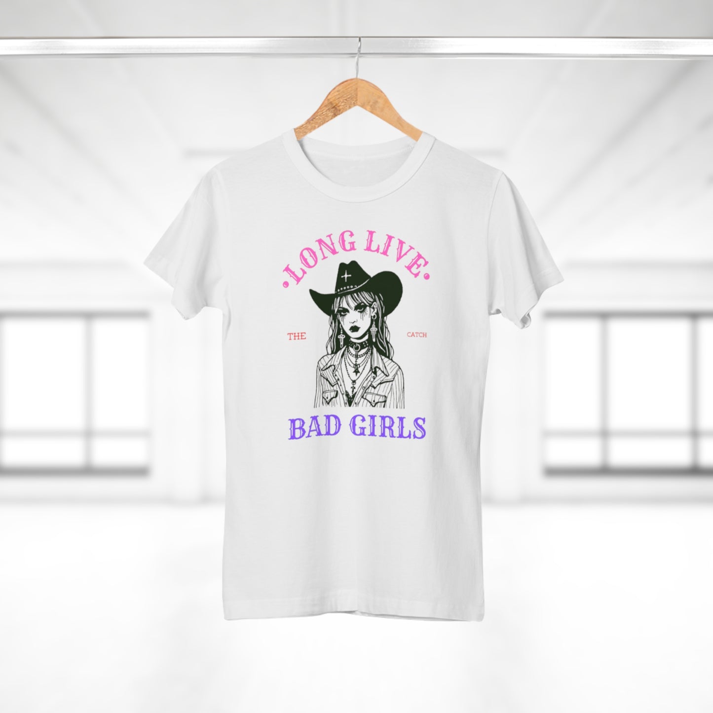 Long Live Bad Girls Women's T-Shirt - Trendy Graphic Tee for Bold Fashion Lovers