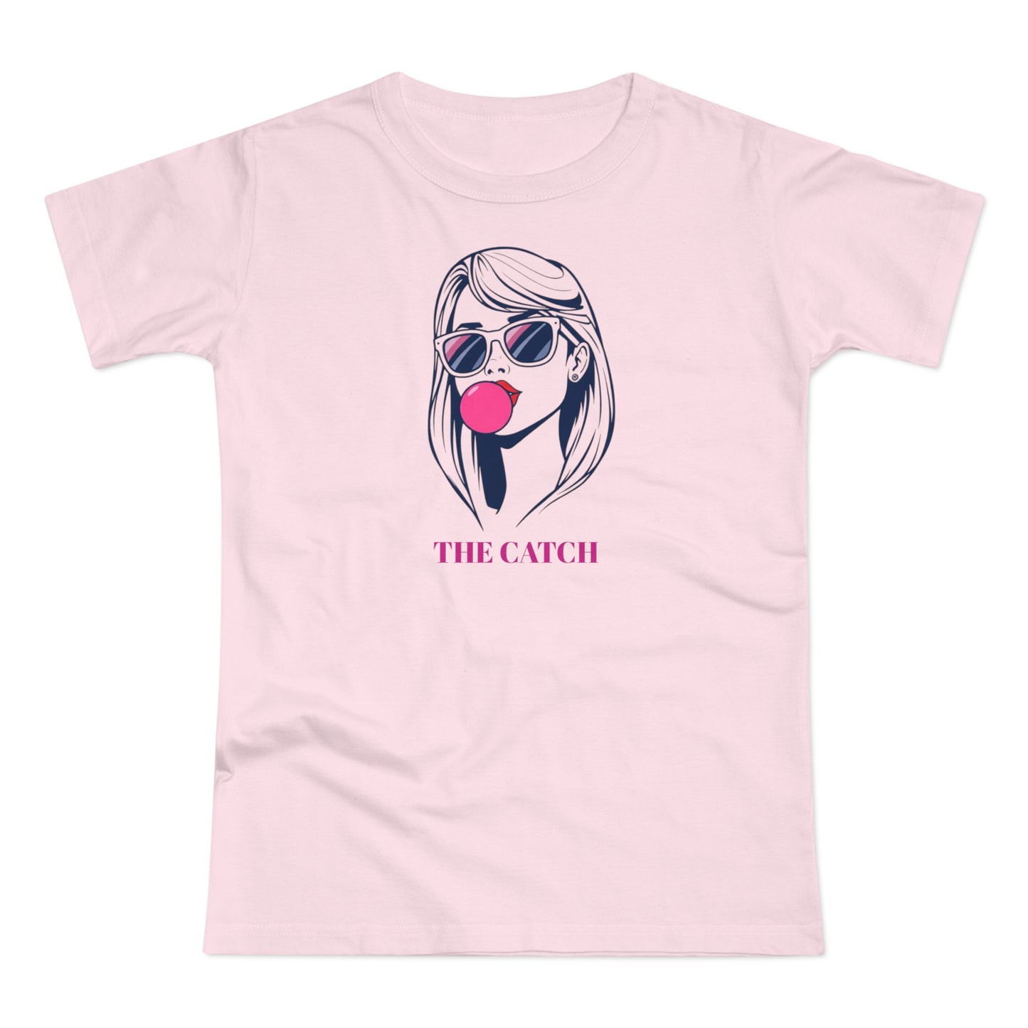 Fashionable Women's T-Shirt - 'The Catch' Graphic Tee for Summer Vibes