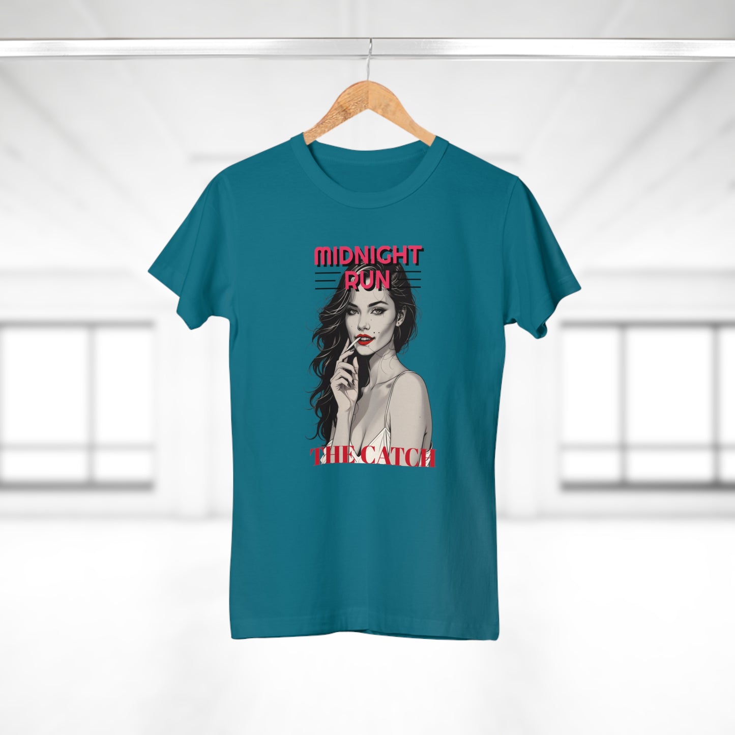 Midnight Run Women's Graphic T-Shirt - The Catch Design