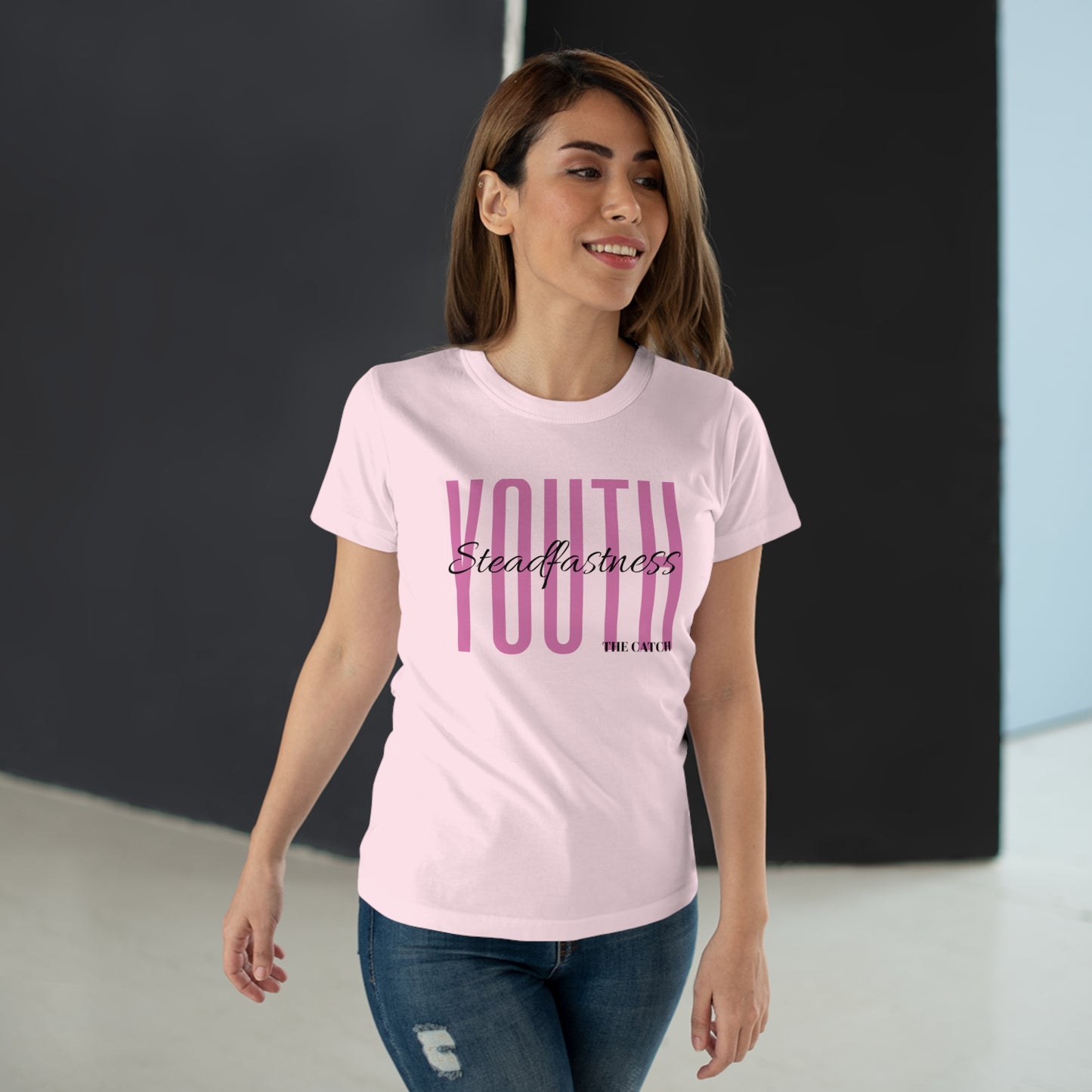 Empowering Youth Women's T-Shirt - Steadfastness Design