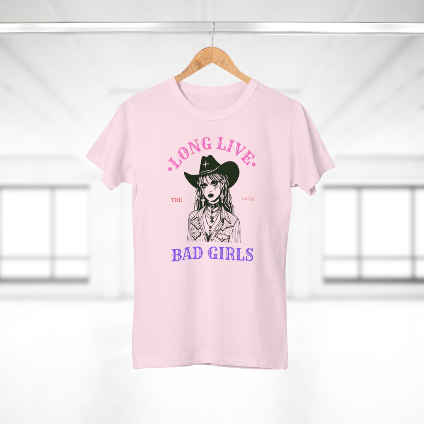 Long Live Bad Girls Women's T-Shirt - Trendy Graphic Tee for Bold Fashion Lovers