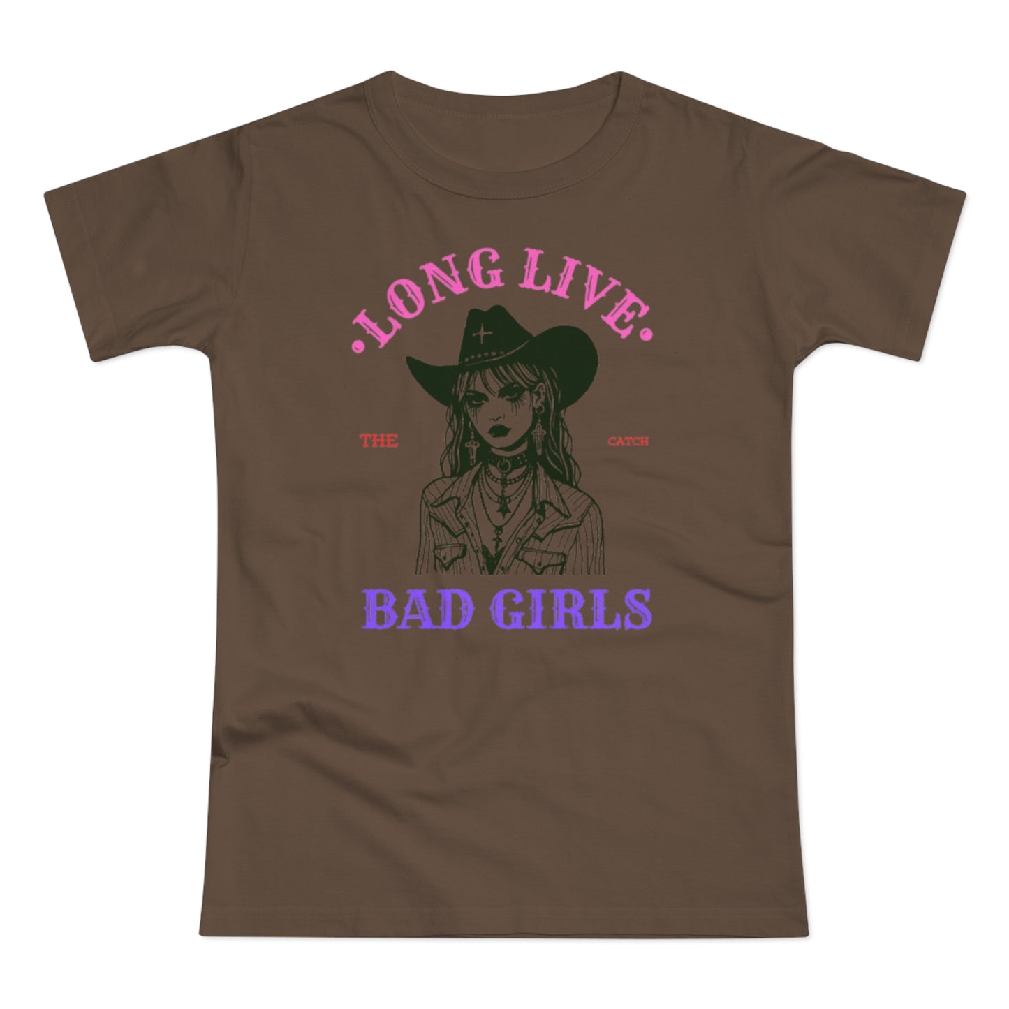 Long Live Bad Girls Women's T-Shirt - Trendy Graphic Tee for Bold Fashion Lovers