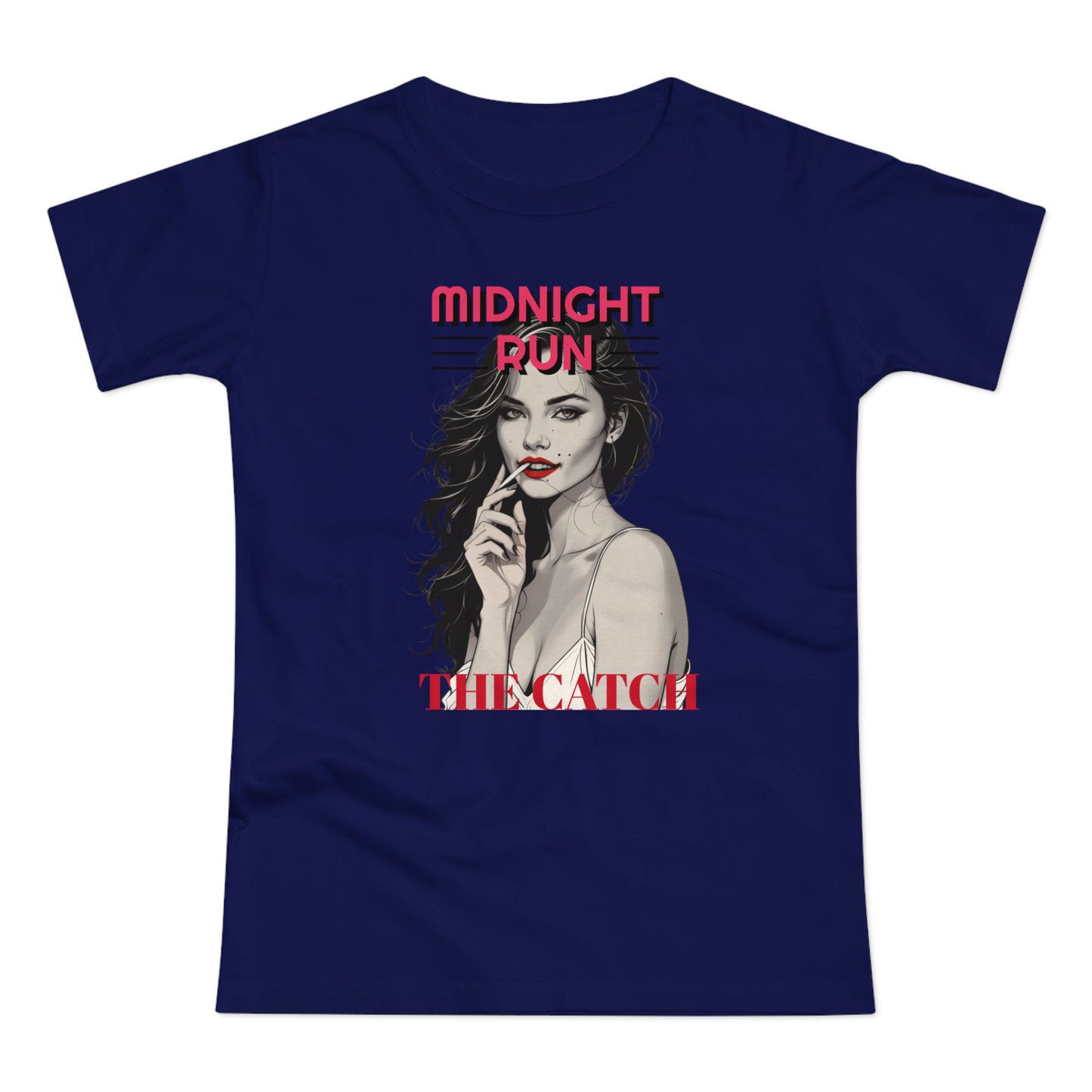 Midnight Run Women's Graphic T-Shirt - The Catch Design