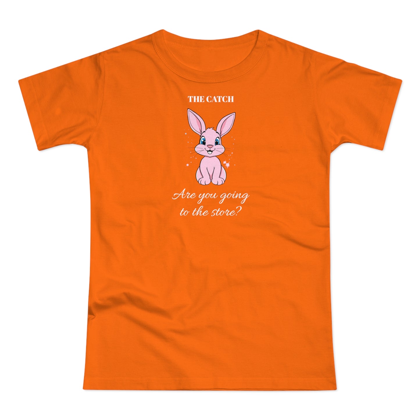 Cute Bunny Graphic Tee - "Are You Going to the Store?"