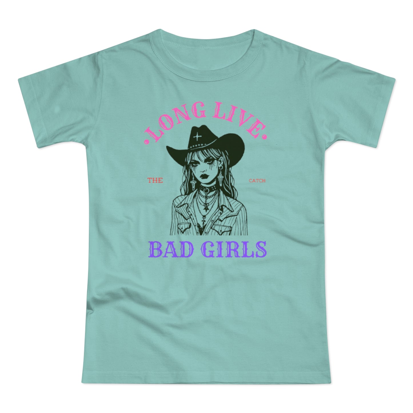 Long Live Bad Girls Women's T-Shirt - Trendy Graphic Tee for Bold Fashion Lovers