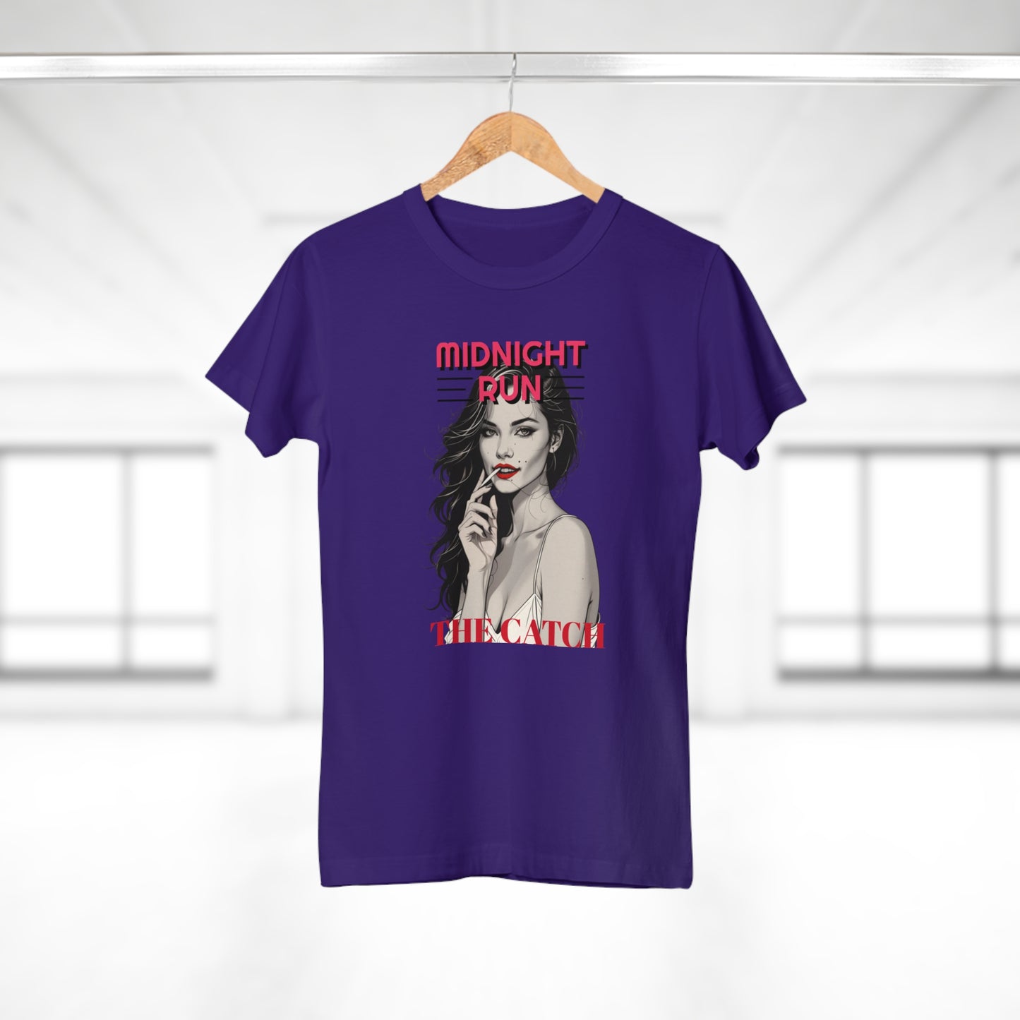 Midnight Run Women's Graphic T-Shirt - The Catch Design