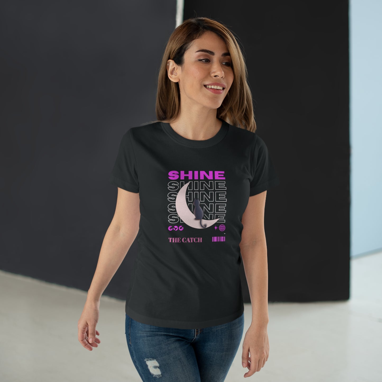 Shine Women's T-Shirt - Trendy Graphic Tee for Everyday Style