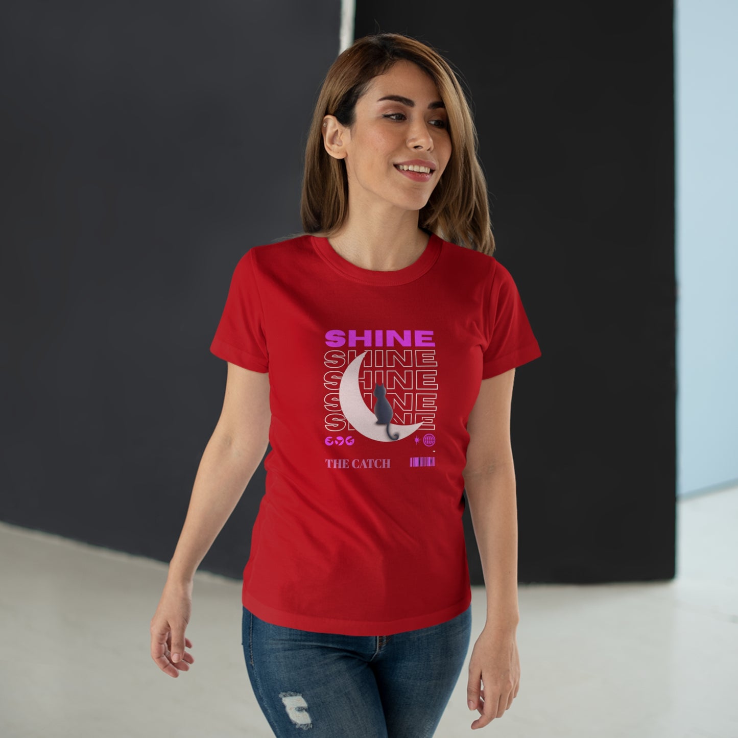 Shine Women's T-Shirt - Trendy Graphic Tee for Everyday Style