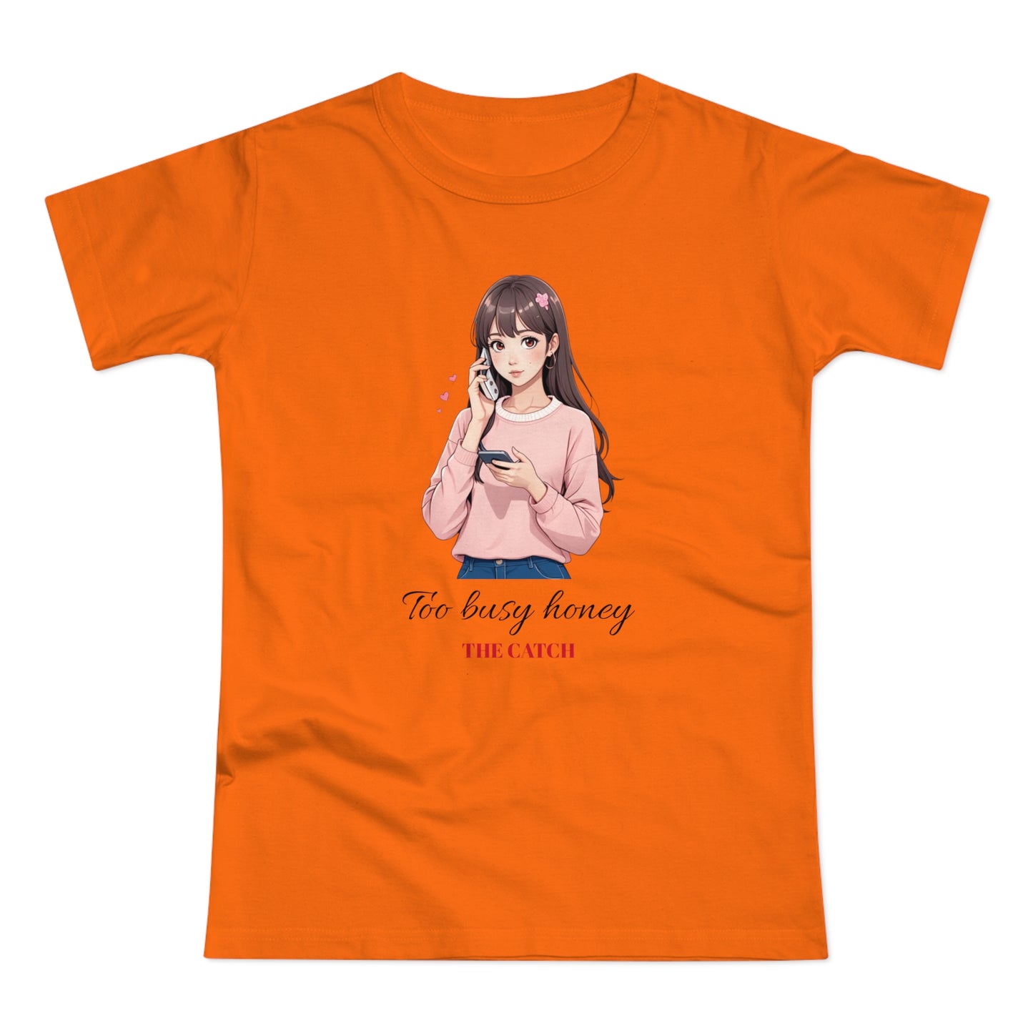 Too Busy Honey Graphic T-Shirt for Women - Cute Casual Top