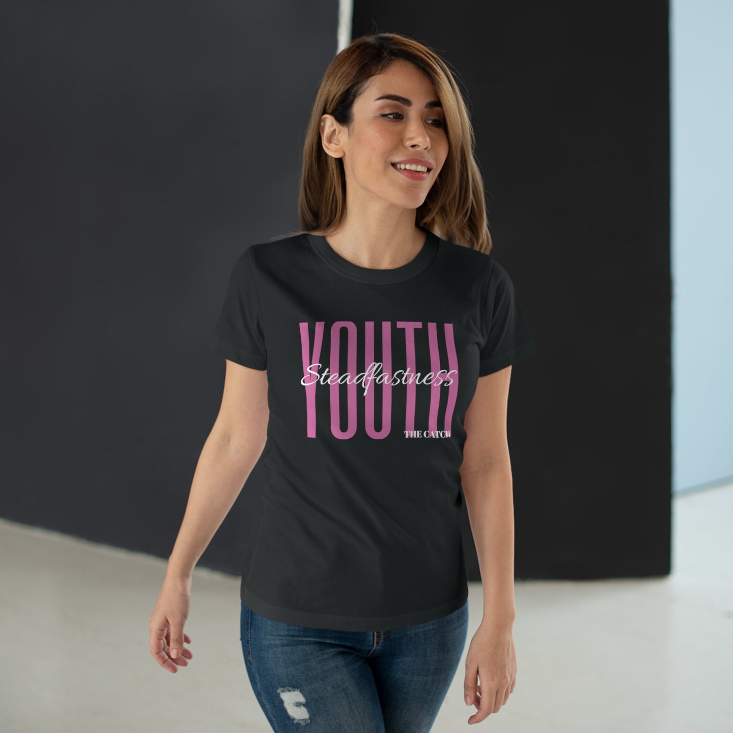 Empowering Youth Women's T-Shirt - Steadfastness Design