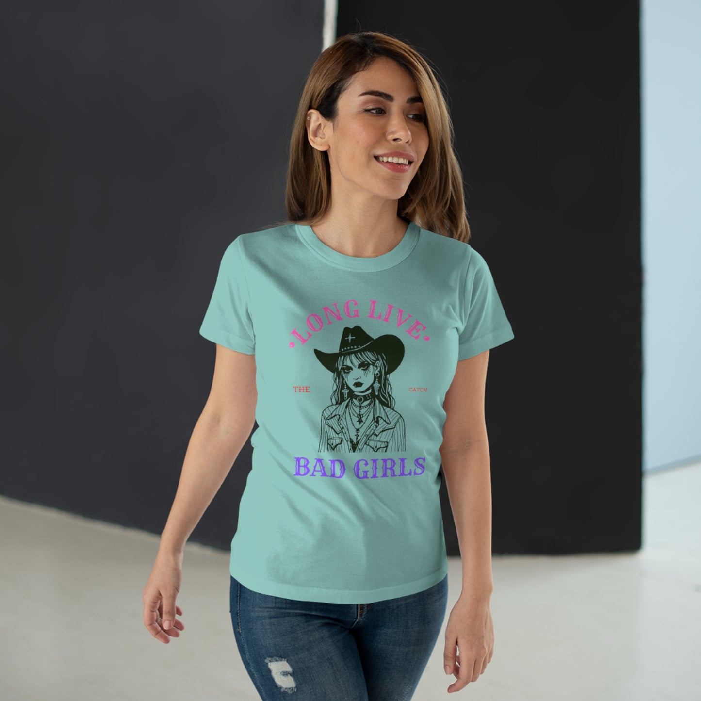 Long Live Bad Girls Women's T-Shirt - Trendy Graphic Tee for Bold Fashion Lovers