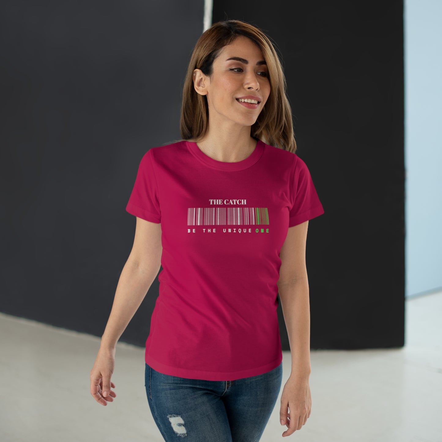 Unique Women's T-Shirt - The Catch: Be The Unique One