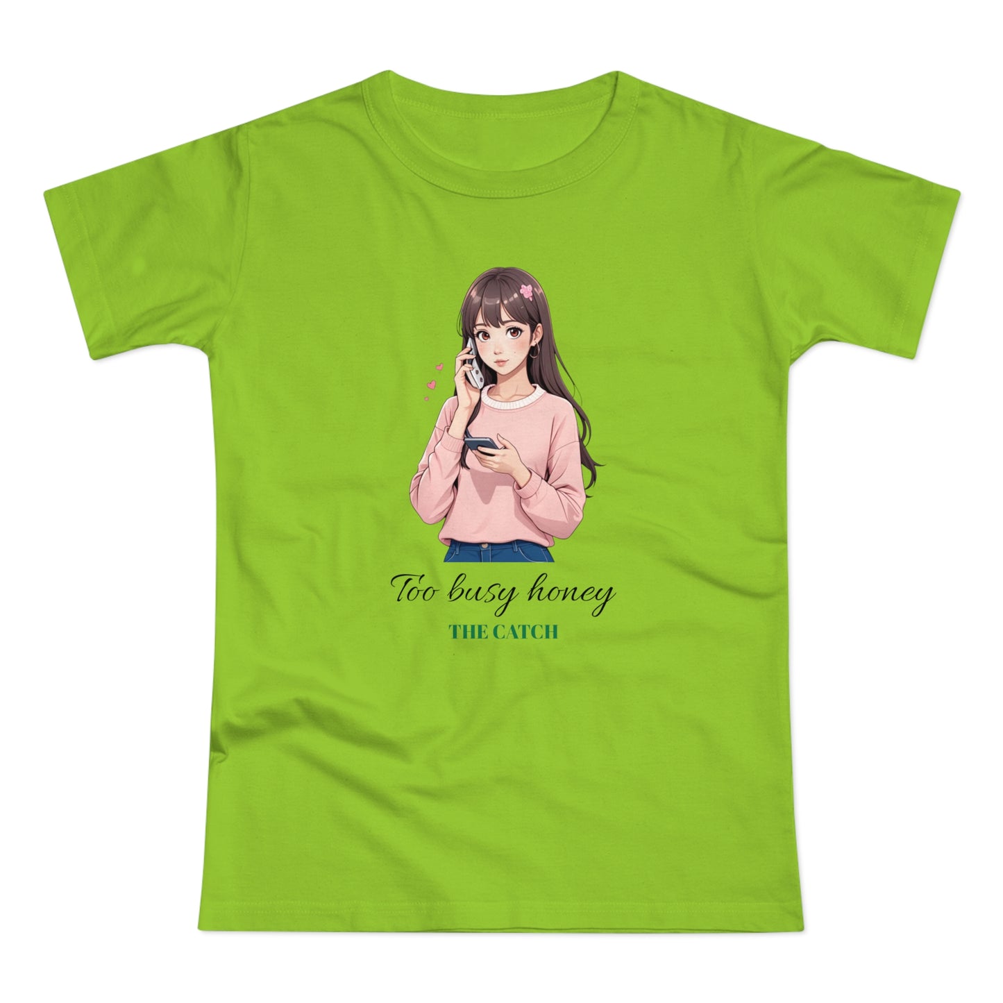 Too Busy Honey Graphic T-Shirt for Women - Cute Casual Top