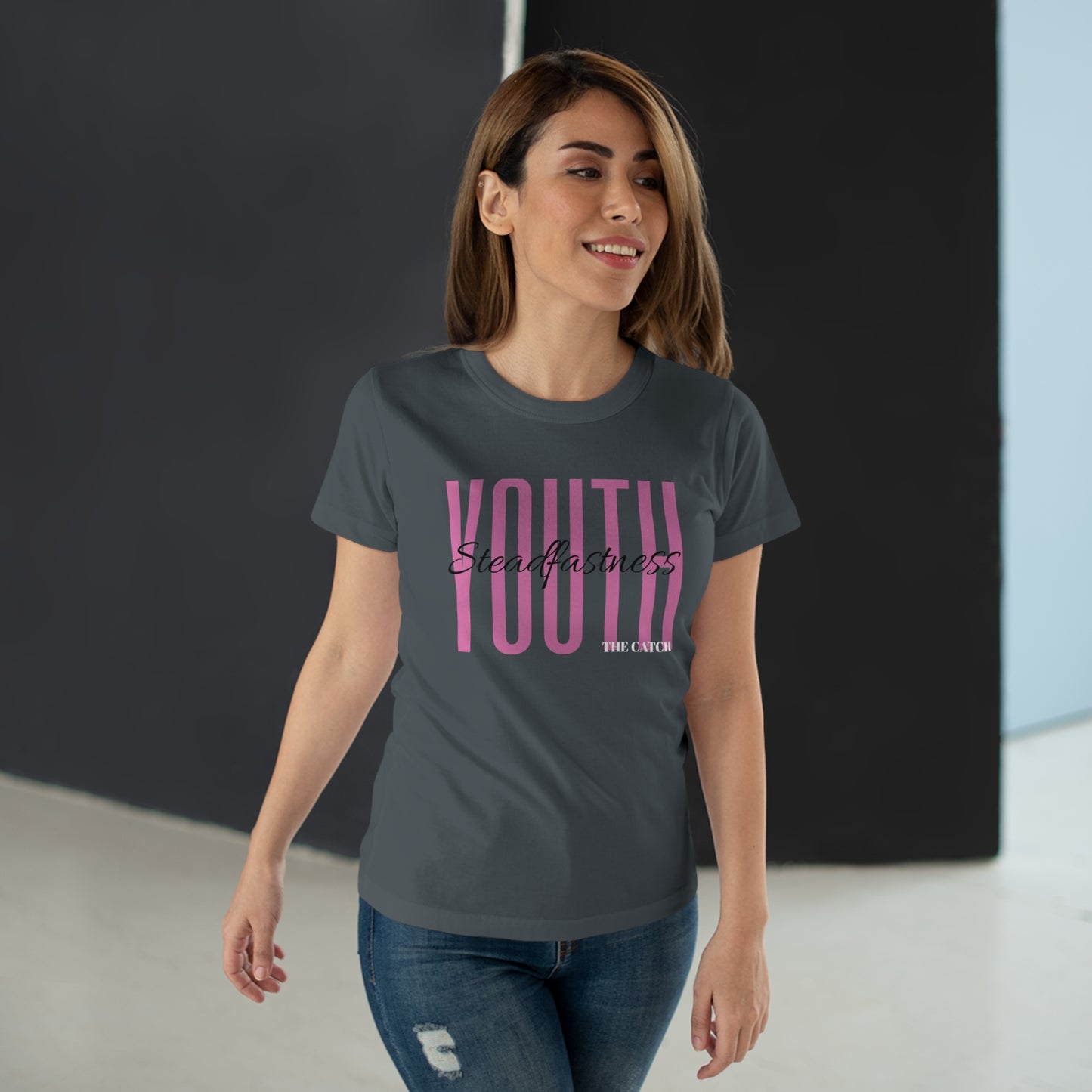 Empowering Youth Women's T-Shirt - Steadfastness Design