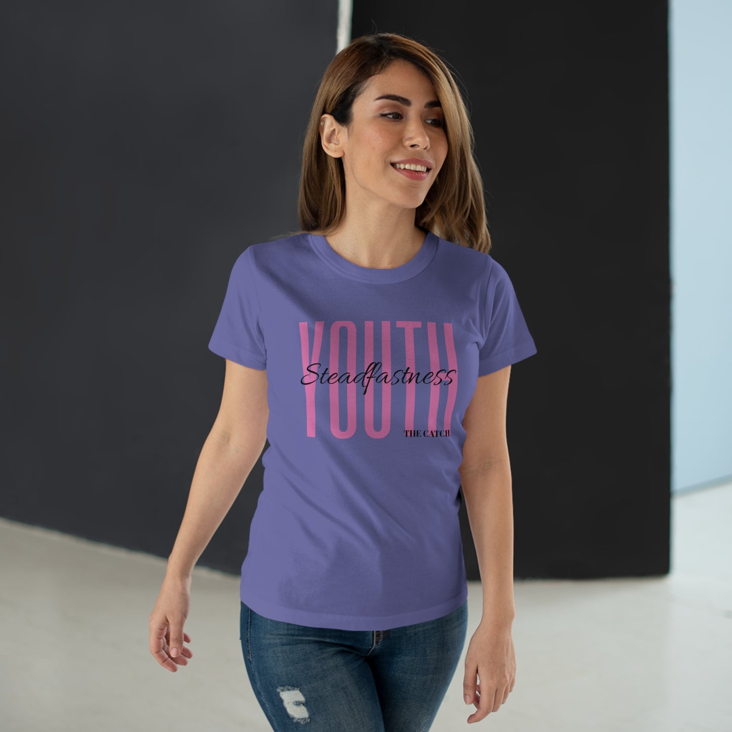 Empowering Youth Women's T-Shirt - Steadfastness Design